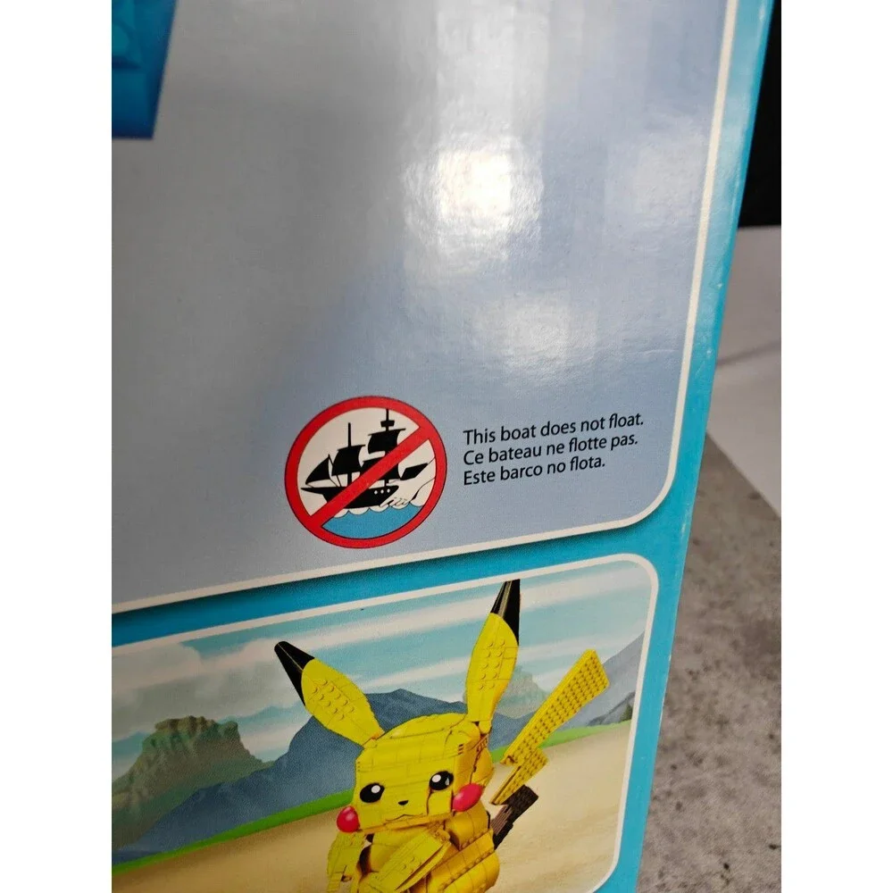 Mega Construx Pokemon Lapras 2018 Sealed 502 Pieces FWJ49